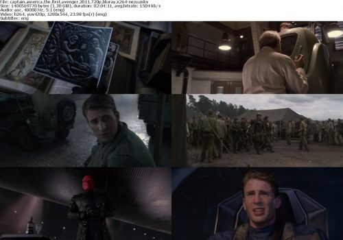 Captain America The First Avenger 2011 720p BluRay x264-NeZu