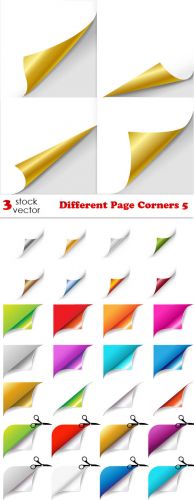 Vectors - Different Page Corners 5