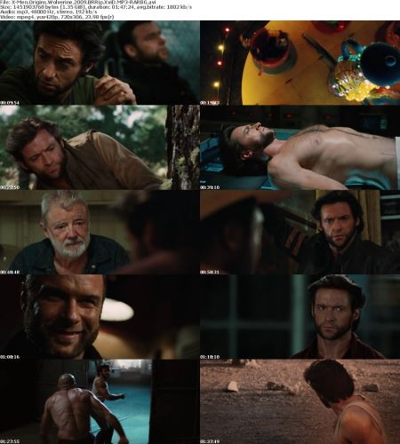 X-Men Origins Wolverine 2009 BRRip XviD MP3-RARBG