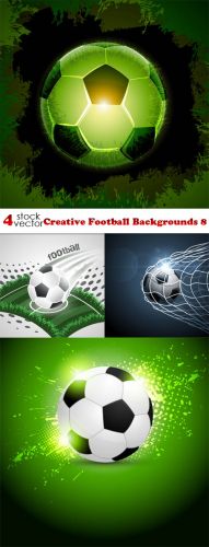 Vectors - Creative Football Backgrounds 8
