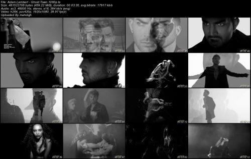 Adam Lambert - Ghost Town (1080p)