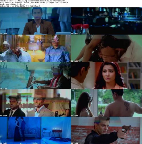 Hate Story 3 (2015) 720p Desi DVDSCR Rip x264 AAC Marhaba