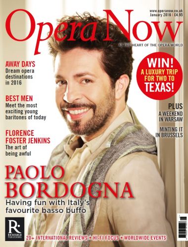 Opera Now - January 2016