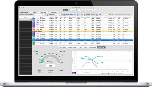 WiFi Scanner 2.7.4 MacOSX