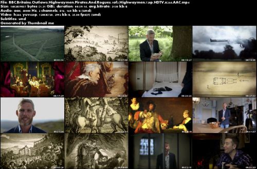 BBC - Britain's Outlaws: Highwaymen, Pirates and Rogues (2015) 720p HDTV x264-MVGroup