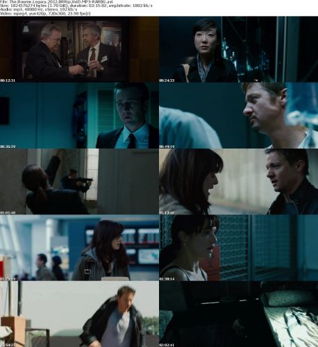 The Bourne Legacy 2012 BRRip XviD MP3-RARBG