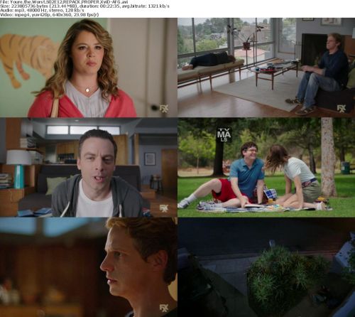 Youre the Worst S02E12 REPACK PROPER HDTV XviD-AFG