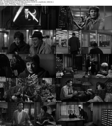 The Apartment 1960 BRRip XviD MP3-RARBG