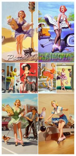 American illustrators (20th Century) Part 7