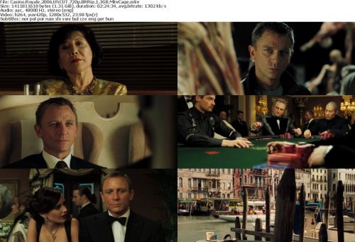 Casino Royale 2006 UNCUT 720p BRRip 1 3GB MkvCage
