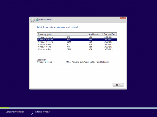 Windows 10 Pro-Core X64 6in1 OEM en-US Dec 2015