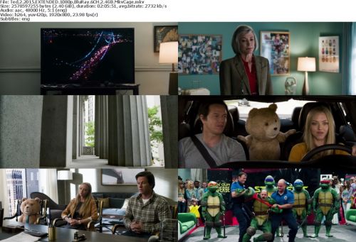 Ted 2 2015 EXTENDED 1080p BluRay 6CH 2 4GB MkvCage