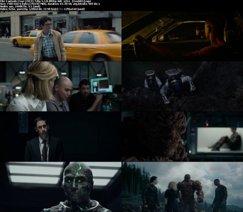 Fantastic Four (2015) 720p 5.1ch BRRip AAC x264 - GeekRG