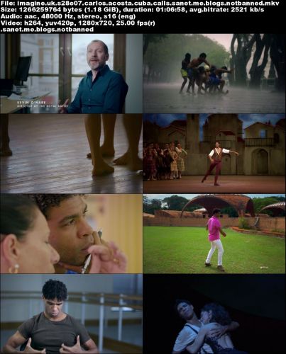 BBC Imagine - Carlos Acosta: Cuba Calls (2015) 720p HDTV x264-C4TV