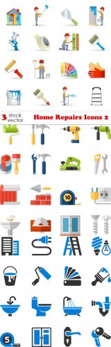 Vectors - Home Repairs Icons 2