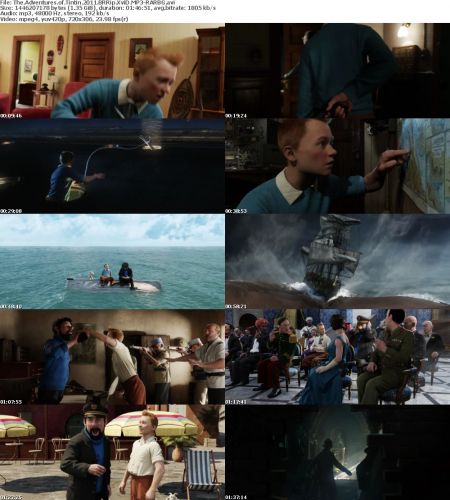 The Adventures of Tintin 2011 BRRip XviD MP3-RARBG