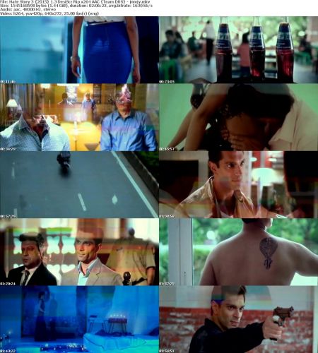 Hate Story 3 (2015) 1/3 DesiScr Rip x264 AAC {Team DUS} jnmjy