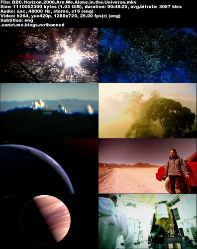 BBC - Horizon: Are We Alone in the Universe (2008) 720p HDTV x264-MVGroup