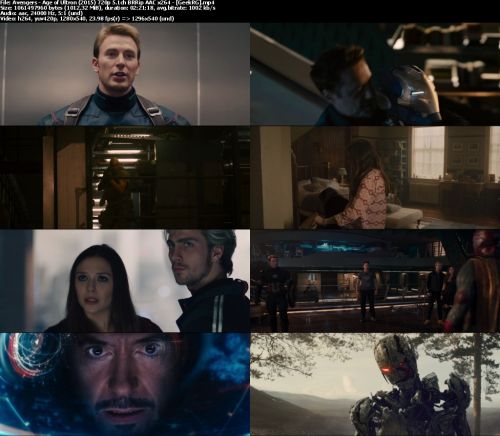 Avengers: Age of Ultron (2015) 720p 5.1ch BRRip AAC x264 - GeekRG