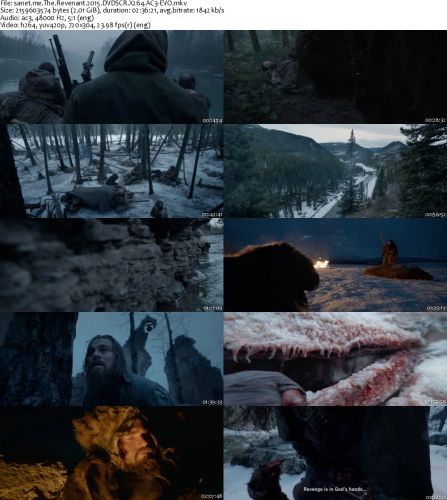 The Revenant 2015 DVDSCR X264 AC3-EVO