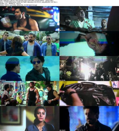 Dilwale 2015 1CD DesiScr Rip x264 AAC {Team DUS}  jnmjy