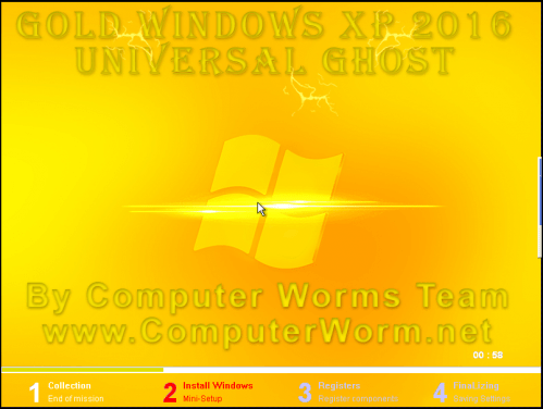 Gold XP 2016 Universal Ghost Bootable ISO