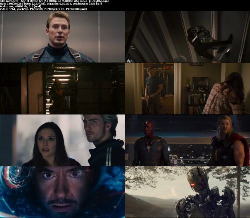 Avengers Age of Ultron (2015) 1080p 5.1ch BRRip AAC x264 - GeekRG