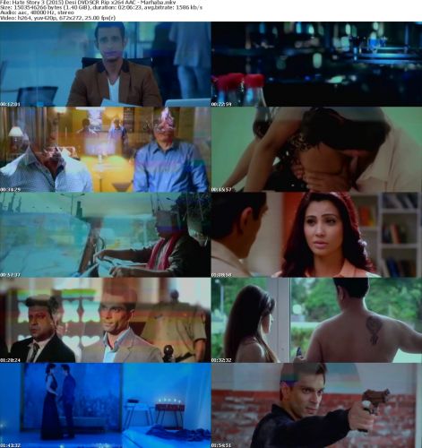 Hate Story 3 2015 Desi DVDSCR Rip x264 AAC Marhaba