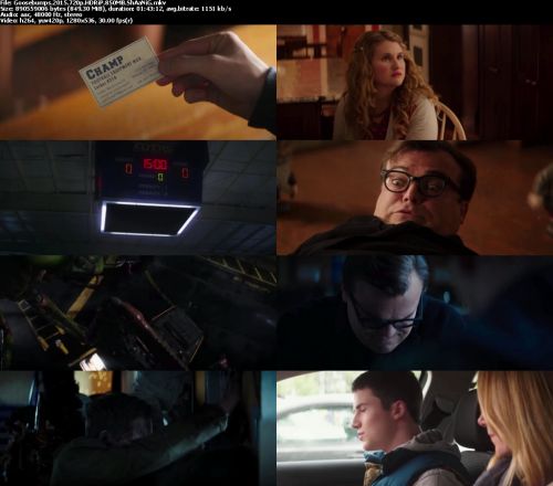 Goosebumps (2015) 720p HDRiP - 850MB - ShAaNiG