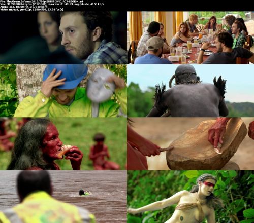 The Green Inferno 2013 720p BRRiP XViD AC3-LEGi0N