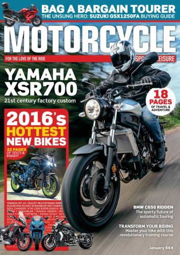 Motorcycle Sport &amp; Leisure - January 2016 (True PDF)