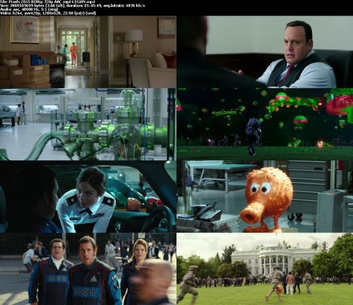 Pixels 2015 BDRip 720p AAC mp4-LEGi0N