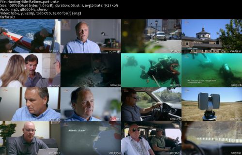 History Channel - Hunting Hitler: Ratlines (2015)