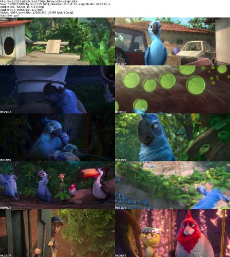 Rio 2 2014 PLDUB DUAL 720p BluRay x264-ProPL