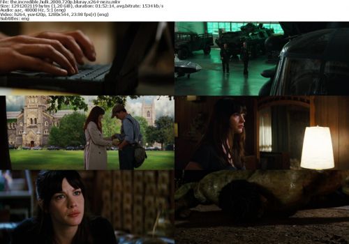 The Incredible Hulk 2008 720p BluRay x264-NeZu
