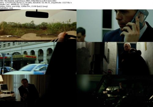 The Bourne Supremacy 2004 720p BluRay x264-NeZu