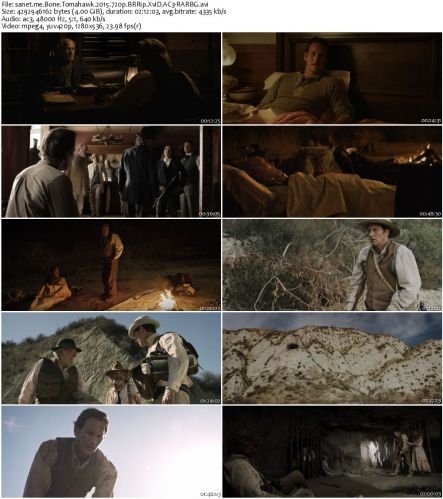 Bone Tomahawk 2015 720p BRRip XviD AC3-RARBG