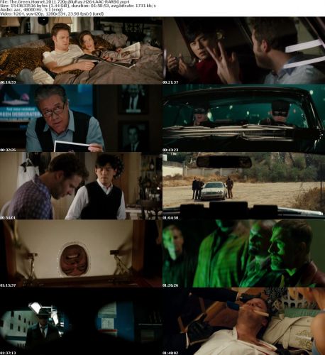 The Green Hornet 2011 720p BluRay H264 AAC-RARBG