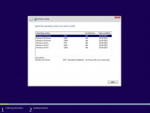 Windows 10 Pro-Core X64 6in1 OEM en-US Dec 2015