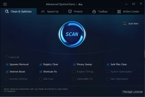 Advanced SystemCare Pro 9.0.3.1078 Final DC 07.12.2015