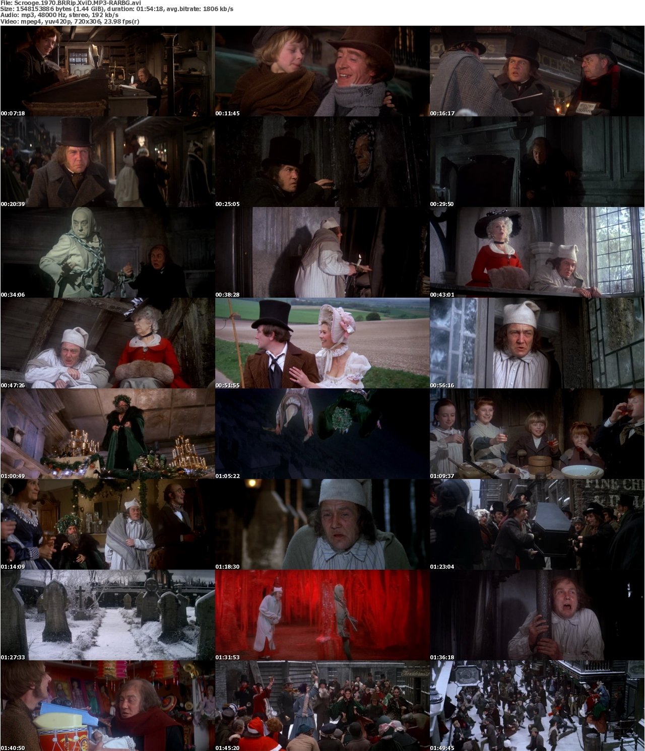 Scrooge 1970 BRRip XviD MP3-RARBG