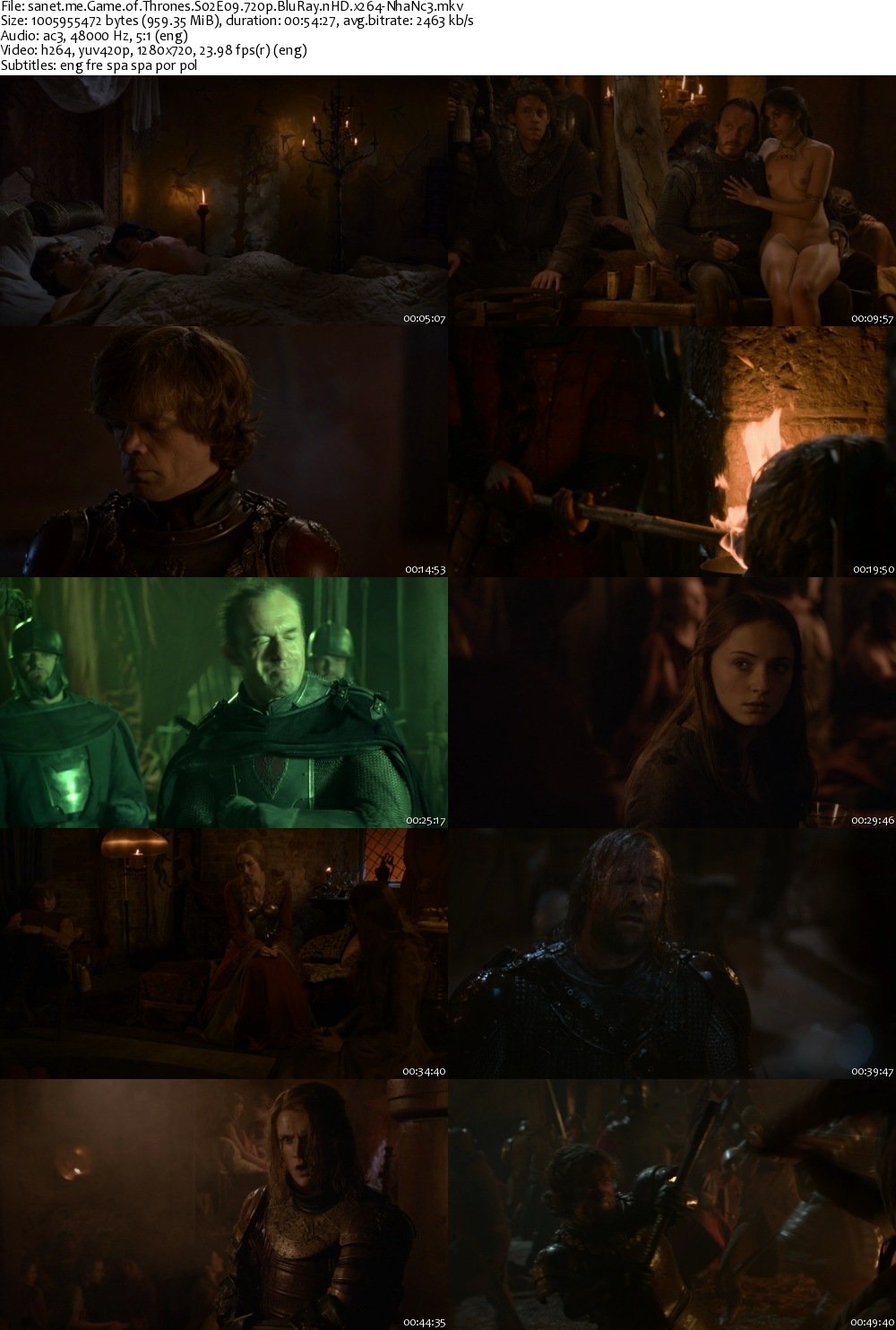 Game Of Thrones 1 5 Temporada 2011 2015