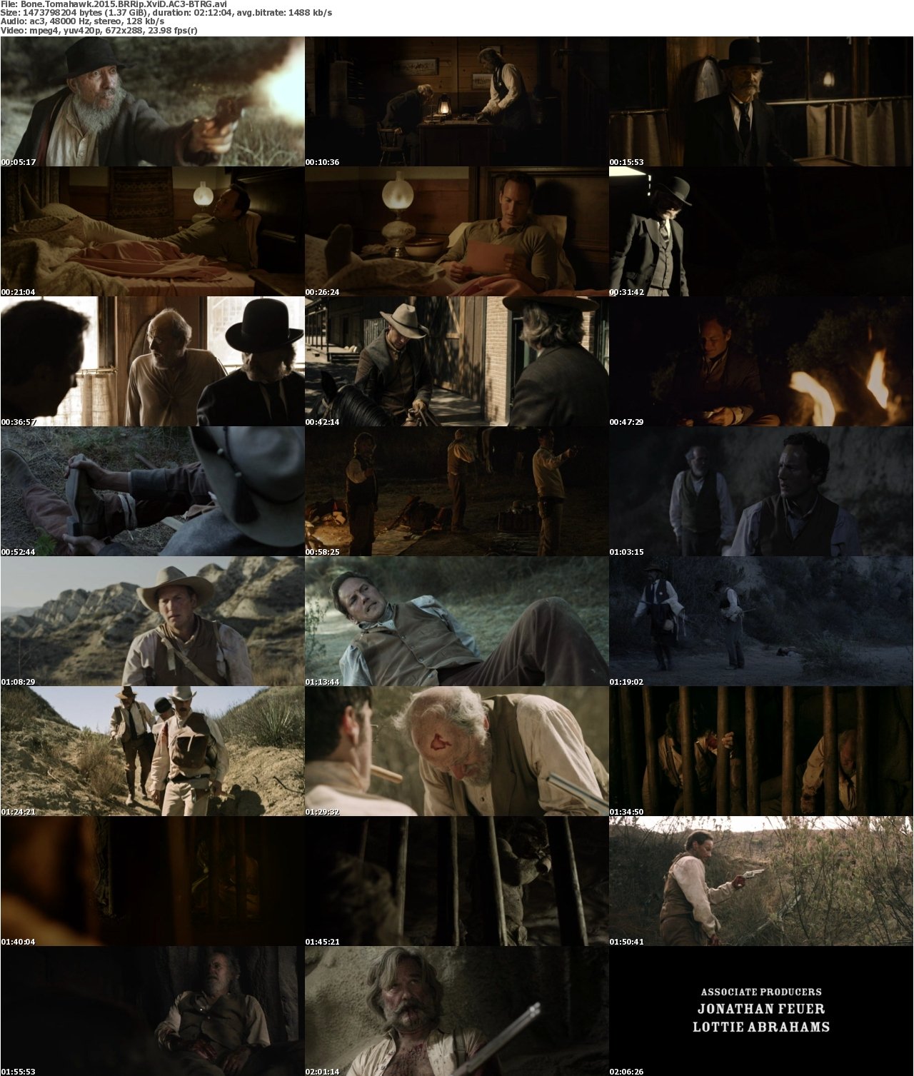 Bone Tomahawk 2015 BRRip XviD AC3-BTRG