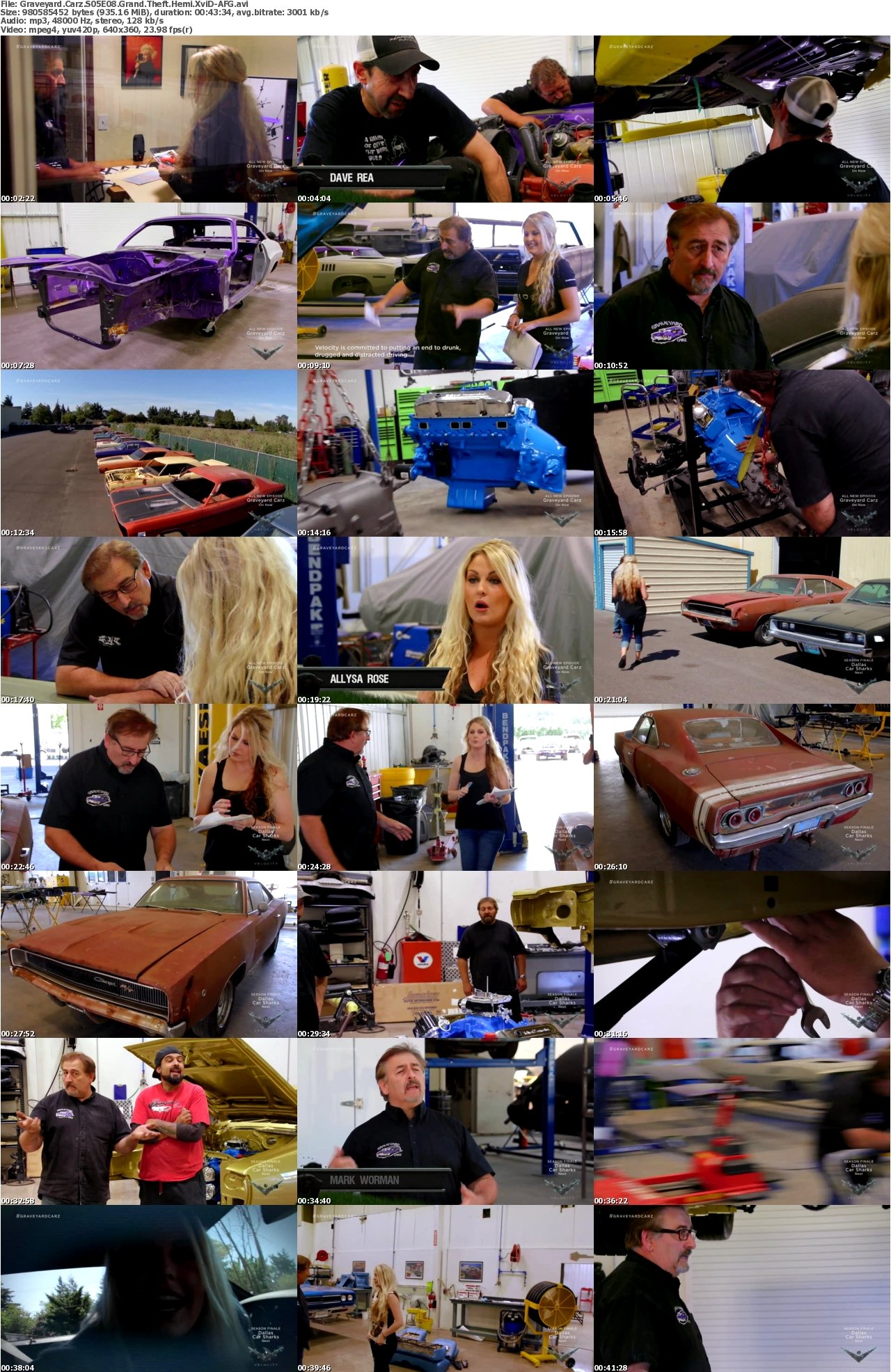 Graveyard Carz S05E08 Grand Theft Hemi XviD-AFG