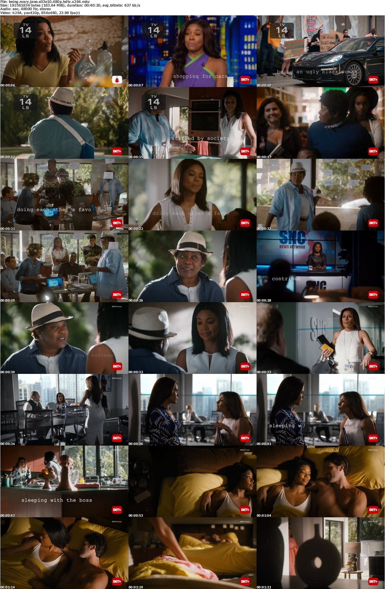 Being Mary Jane S03E10 480p HDTV x264