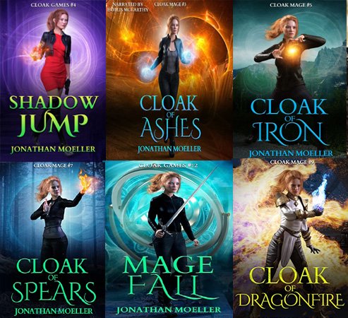 The Cloak Games/Cloak Mage Universe Series by Jonathan Moeller