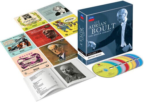 Adrian Boult - The Decca Legacy Vol. 1 - British Music[16CDs Box Set] (2022) FLAC