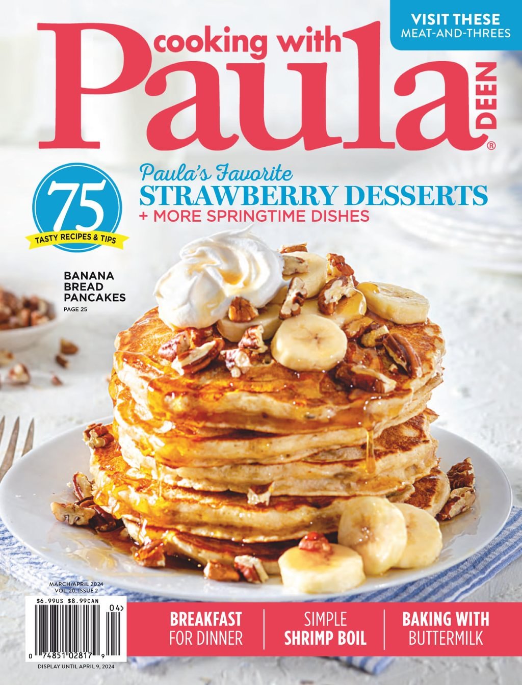 Cooking with Paula Deen - March/April 2024 (True PDF) - SoftArchive