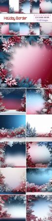 Holiday Borders - 11 Backgrounds Bundle