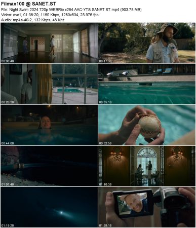 Night Swim 2024 720p WEBRip x264 AAC-YTS